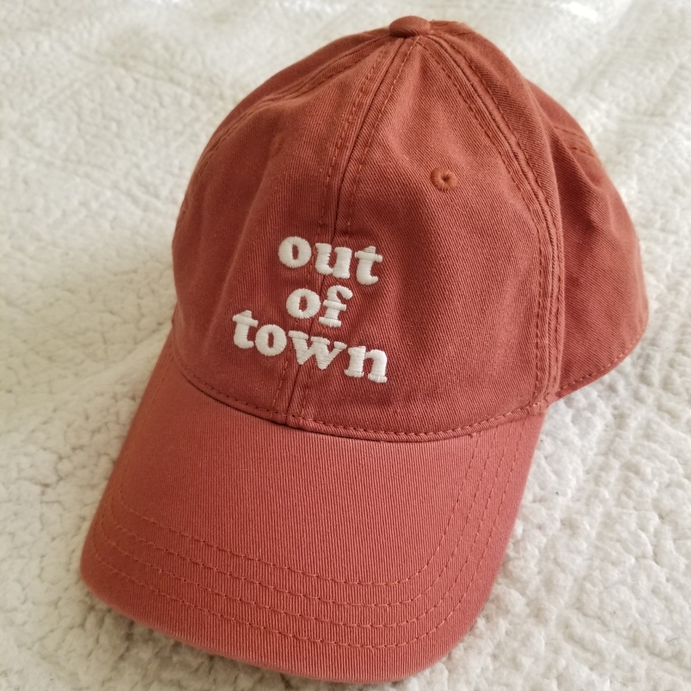 AERIE summer baseball hat, cap OUT OF TOWN